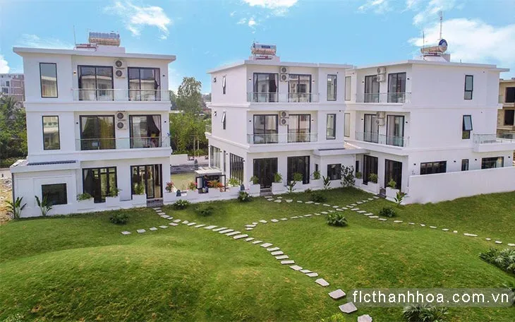 sân vườn garden villa